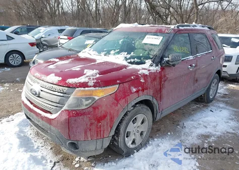 2014 Ford Explorer from USA, damaged, VIN 1FM5K7B83EGB35009